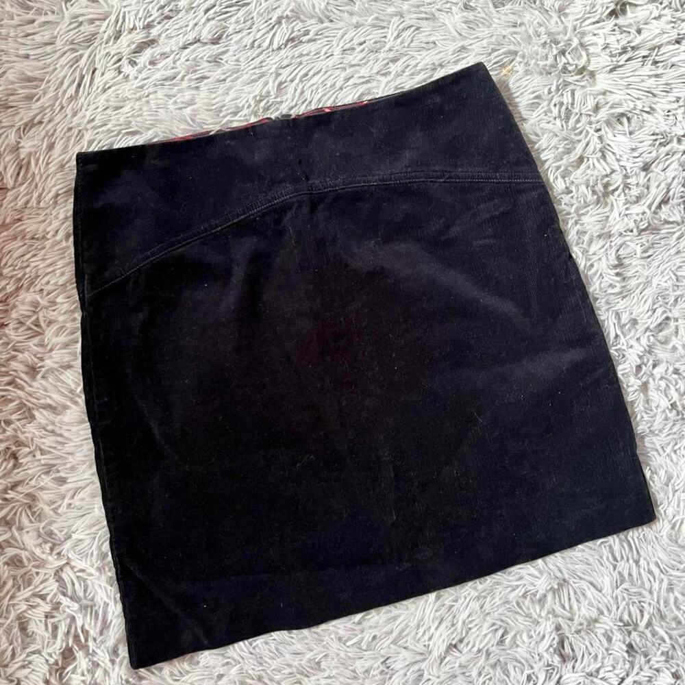 Tommy Hilfiger Corduroy‎ grunge punk Whimsygoth Alt Girl Skater Academia Skirt